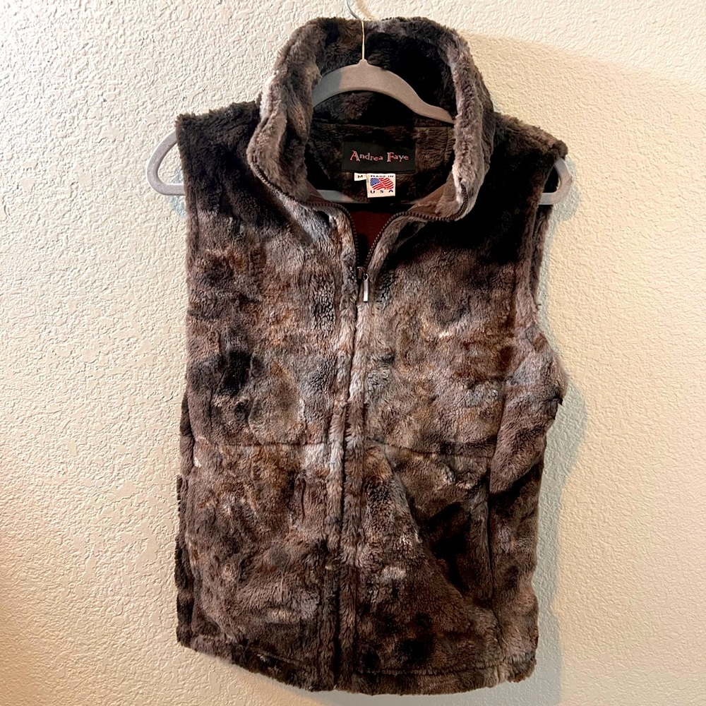 Fur Vest. Made in the USA